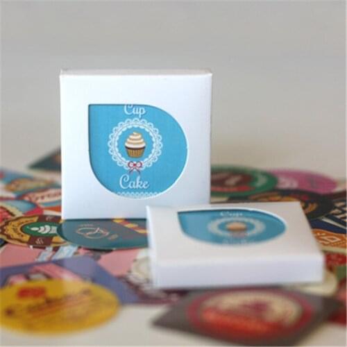 40pcs/set Baking cake Memo Stickers Diary Stickers Posted It Kawaii Planner Scrapbooking Stationery Escolar School Supplies