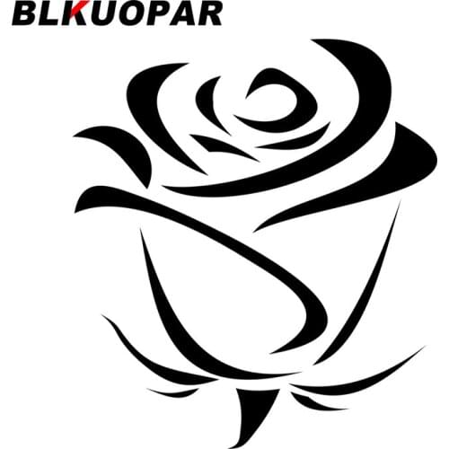BLKUOPAR for Rose Bloom Car Stickers Graffiti Personality Decals Scratch-Proof Car Accessories Motorcycle Skateboard Decor