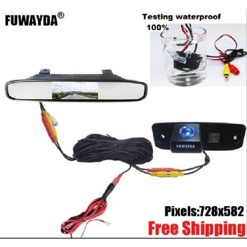 4.3inch LCD Car Monitor+SONY HD Night Vision Car Auto Parking Assistance Reverse Camera for Toyota Highlander Kluger Lexus RX300