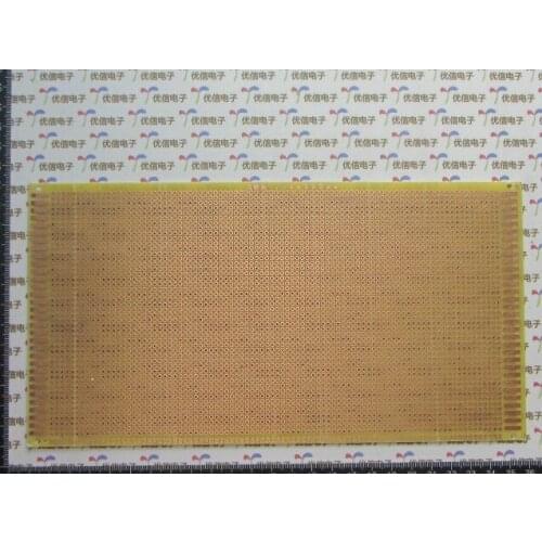 Free shipping 13 * 25CM fiberglass board / epoxy board / Pegboard / universal testing circuit board / thickness 1.2MM