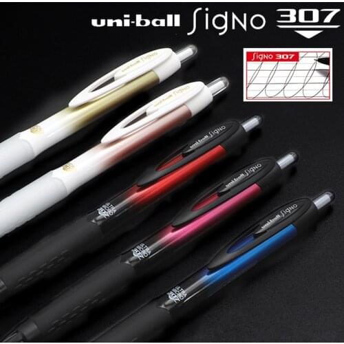 3Pcs/5pcs Japan UNI UMN-307|Signo Series 0.5/0.38 Press Limited Gradient Gel Gel Pen