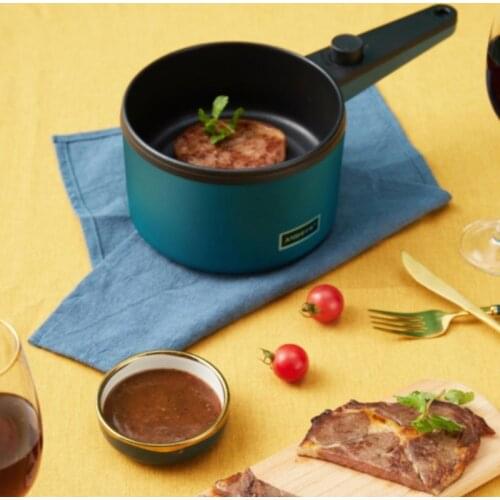 Electric Cooking Machine Household Small 1-2 People Hot Pot Multi Electric Rice Food Cooker Non-stick Fry Pan Multifunction 220V