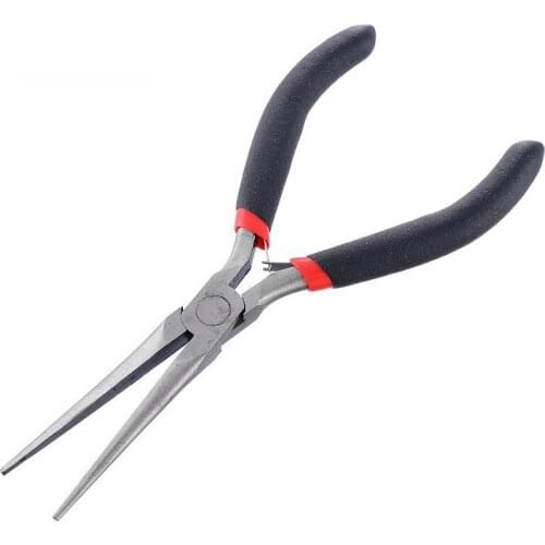 Hoomall Black Handle Multi-function Long Nose Pliers For Cutting Clamping Stripping Electrician Repair Hand Tools High Quality