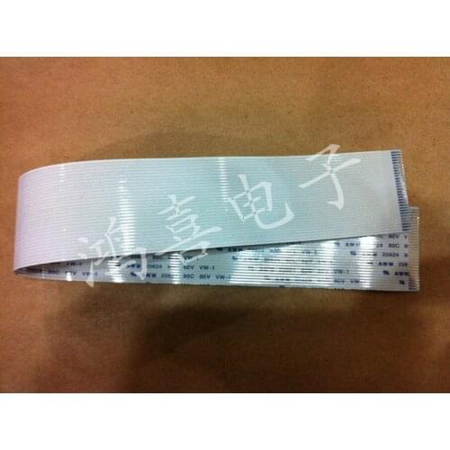 WZSM Wholesale New 10Pcs FFC FPC Flexible Cable 1.0mm Pitch 30 Pins Length 300mm Direction Reverse AWM 20624 80C 60V VW-1