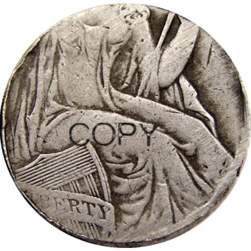 US Seated Liberty Dollar Error Silver Plated Copy Coin