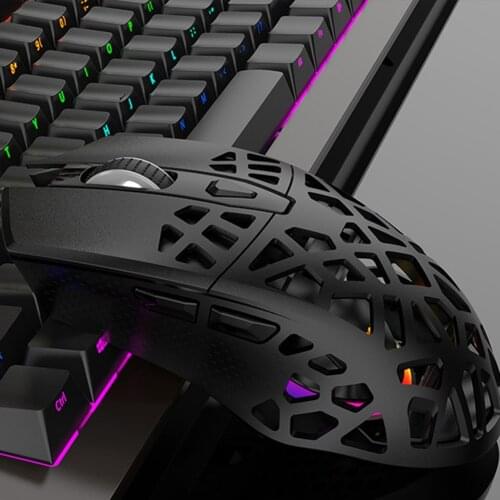 6 Gears 6200 DPI Adjustable Ergonomic Game Mice Laptop Computer Ergonomic Mice Silent AJ339 RGB USB Wired Mouse