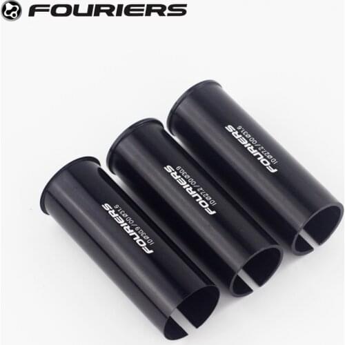 Fouriers Alloy Bike Seatpost Shim Sleeve Convert 30.9/31.6/27.2mm Seat Post Tube Adaptor Convertion Super Light