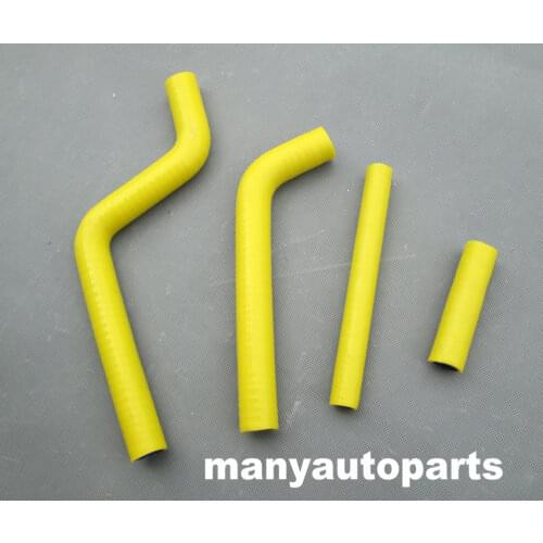 Silicone Radiator Hose for YAMAHA YZ125 YZ 125 03-08 03 04 05 06 07 08 YELLOW