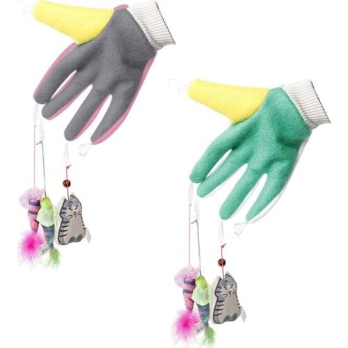 Cute Scratch Glove Fashion Pet Products Lovely Funny Cat Toy Interactive Gloves