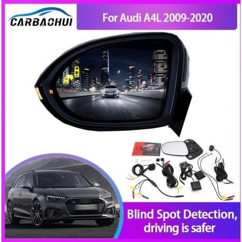 Car Blind Spot Mirror Radar Detection System for Audi A4L A4 2009-2020 BSD Microwave Blind Monitoring Assistant Driving Security