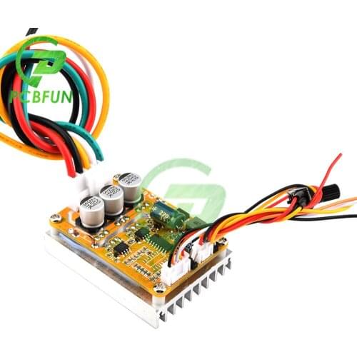 5-36V 350W BLDC Three-Phase Dc Brushless Without Hall Motor Controller Sensorless Brushless Motor Driver