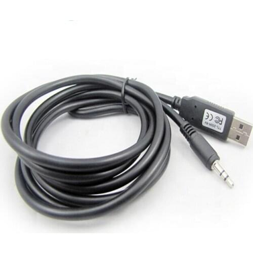 USB to 3.5mm audio jack rs232 serial converter mini adapter plug cable rx tx rs232 usb development board cable