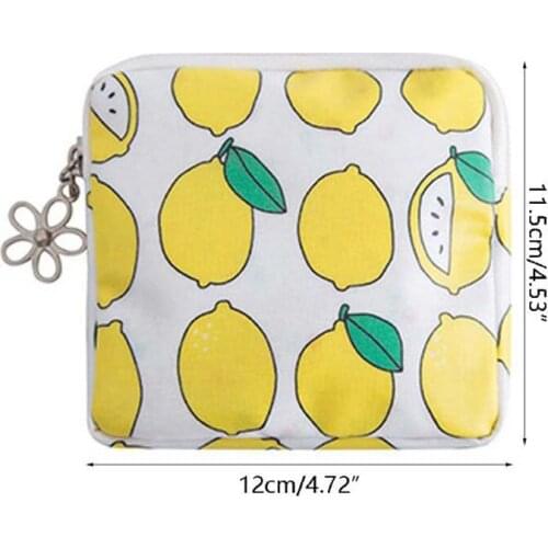 Large Capacity Sanitary Napkin Storage Bag Portable Coin Purse for Women Storage Bags Home Storage Organization Bags Bags