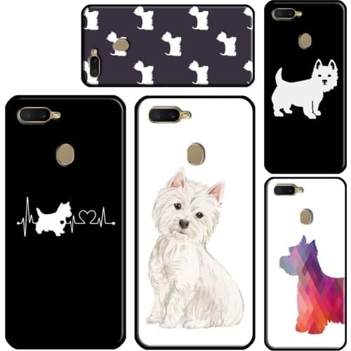 West Highland Terrier Westie Phone Case For OPPO A15 A91 A3S A5S A1K A52 A72 A5 A9 A31 A53 2020 A83 F5 Reno 4 Pro Z 2Z