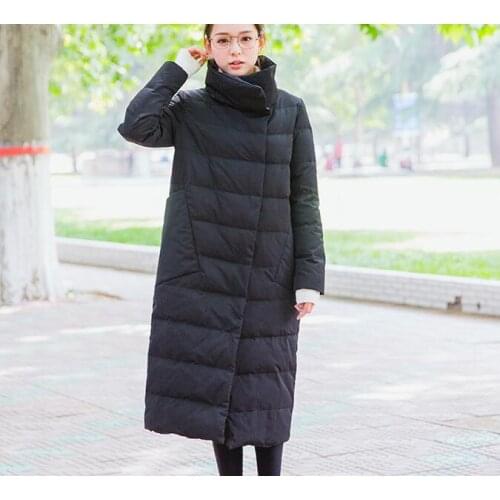 Winter Women Down Coat large Collar Women Warm Winter Down Coat 90% Duck Women Down Coat Jackets 2019 New Fashion