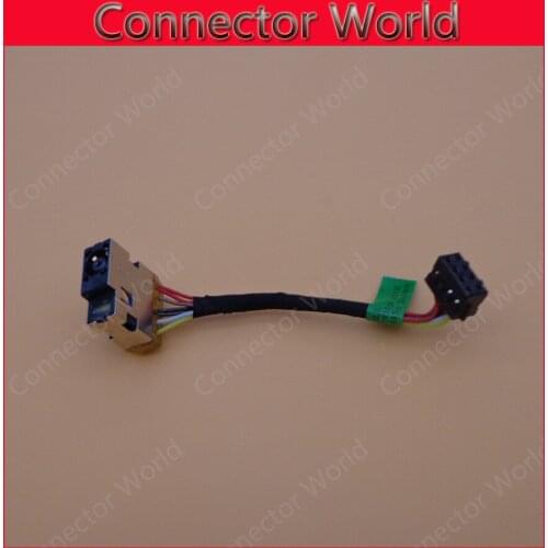 1-10PCS/LOT New Laptop DC Power Jack with cable for HP Pavilion 14-F 14-F020US 14-F027CL DC Jack with cable
