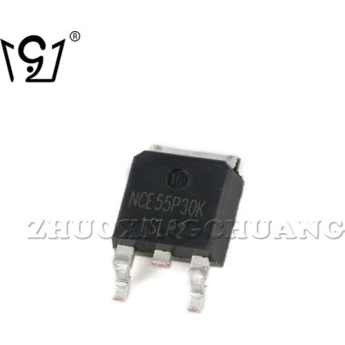 10PCS NCE55P30K 55V 30A TO-252 NCE55P30 new and original IC