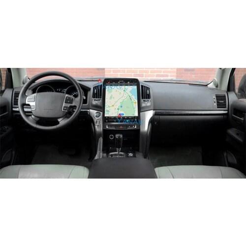 15" Tesla style Car Stereo radio Player FOR-TOYOTA Land Cruiser 2007-2015 car video player Car GPS Navigation vertical screen