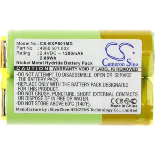 Cameron Sino 1200mAh battery for EPPENDORF 4860 Research Pro 000.011 000.020 000.038 000.046 000.054