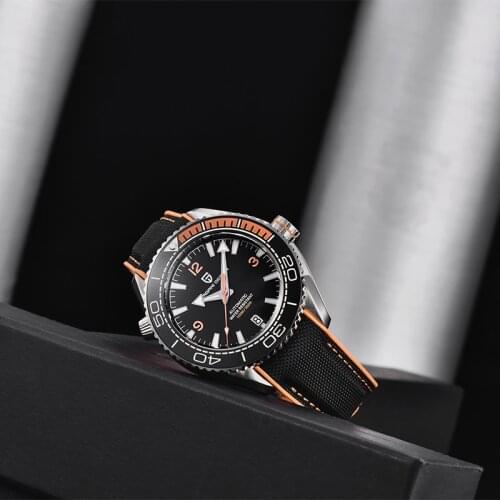 PAGANI DESIGN Top Brand Mens Automatic Mechanical Watch Ceramic Bezel 100M Waterproof Sapphire Glass Mechanical Watch Watch For