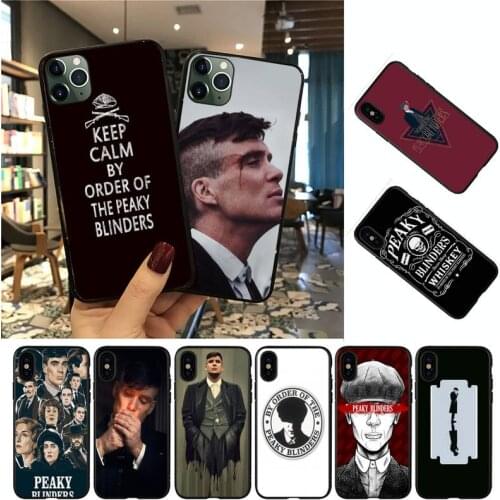 YNDFCNB Peaky Blinders Phone Case For iPhone 8 7 6 6S Plus 5 5S SE 2020 12pro max XR X XS MAX 11 case