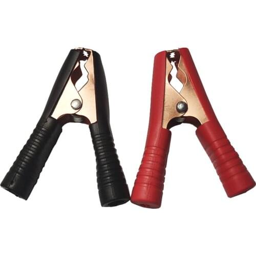 JKM 90mm Car Alligator Clips Battery Clamps Crocodile Clip 100A For Car Battery Initially Test