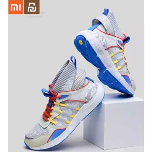 Xiaomi youpin FREETIE trend sneakers woven leather stitching upper mens fashion outdoor sports shoes smart
