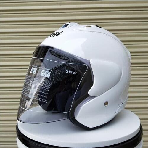 Motorcycle helmet 3/4 open face retro motorcycle helmet jet bike helmet