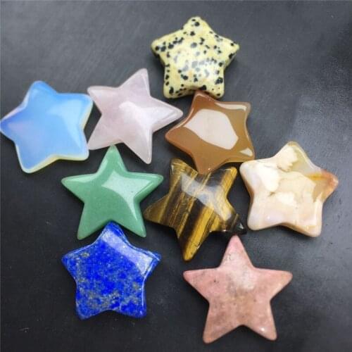 Natural Crystal Gemstone Star Meditation Healing Chakra Polished Gifts Natural Quartz Crystals for gift