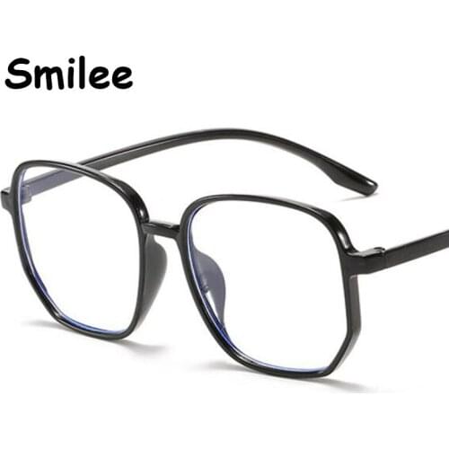 2020 New Optical Eyeglasses Women Polygon Glasses Frame Men Plastic Transparent Optical Spectacles Retro Super Light Frames
