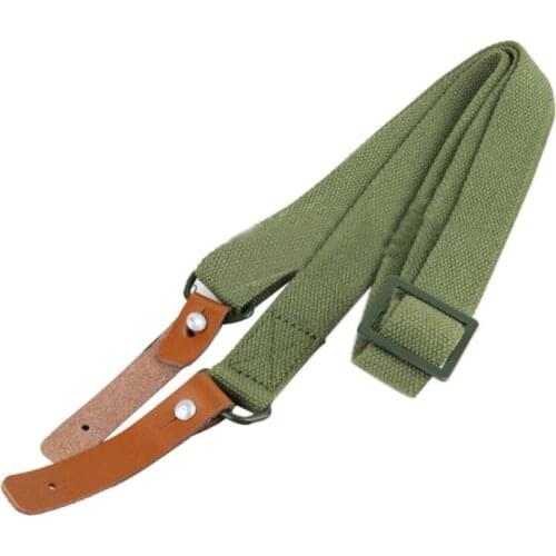 Original Gun Sling Airsoft Military Hunting Adjustable Leather Tactical AK Rifle Strap Survival Belt