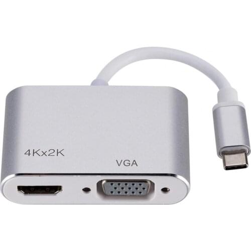 USB Signal Converter Huge Expansion Fast Connect Alloy HDMI-Compatible Computer Converter Adapter for Digital Devices