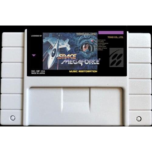 Space Mega force USA- NTSC version 46 pins Video games card NTSC version for Retro Video games Console