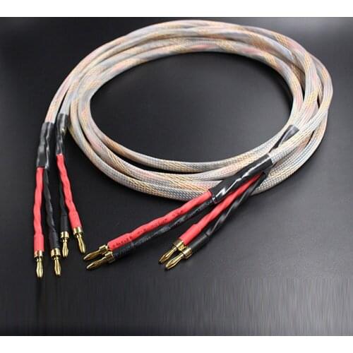 High Quality Western Copper Speaker Cable DIY Audio Speaker Wire HIFI AUDIO CABLE