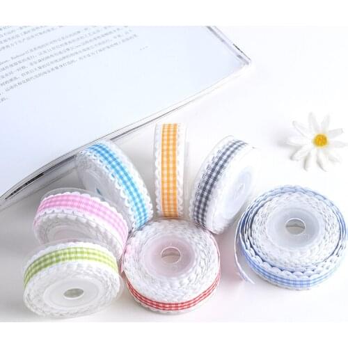 5Yards/Lot 15mm Traditional England style Grosgrain Ribbons for Christmas Decoration DIY Handmade Craft Ribbons Gifts Wrapping