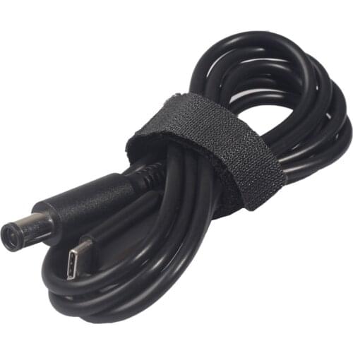 7.4x5.0 mm with Pin Jack to USB Type C PD Power Adapter Converter 7.4*5.0mm DC Plug Connector Cable Cord for HP Laptop Charger