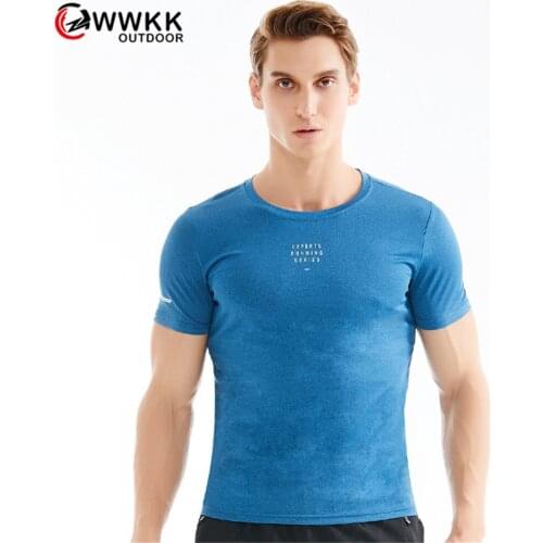 2020 New Mountaineering Round Neck T-Shirt Summer Men/Women Breathable Tees Quick Drying Light Short Sleeve Tops Hiking T-Shirts