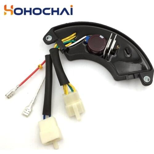 GTDK AVR5-3A6A 5KW AVR Three Phase 8 Wires Automatic Voltage Regulator For KAMA KDE6500 KGE6500 Generator