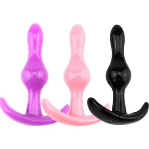 Soft Silicone Anal Dildo Butt Plug Prostate Massager Adult Gay Products Anal Plug Beads for Men Women Erotic Sex Toys