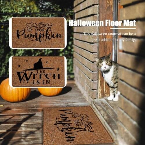 Halloween Horror ghost RugBedroom Entrance Doormat Home Hallway Door Mat Floor Decor Living Room Carpet Bathroom Rug 40X60cm