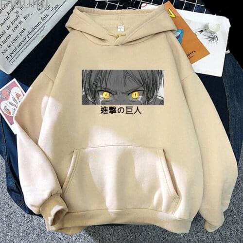 New Anime Cartoon Attack On Titan Hoodies Sweatshirts Men Women Pullovers Unisex Sportswear Long Sleeves Fashion Clothing