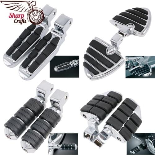 Motorcycle Front Foot Pegs FootRests For Honda GoldWing GL1500 1988-2000 Shadow 1100 ACE Tourer 1997-2003 Valkyrie All 1997-2004
