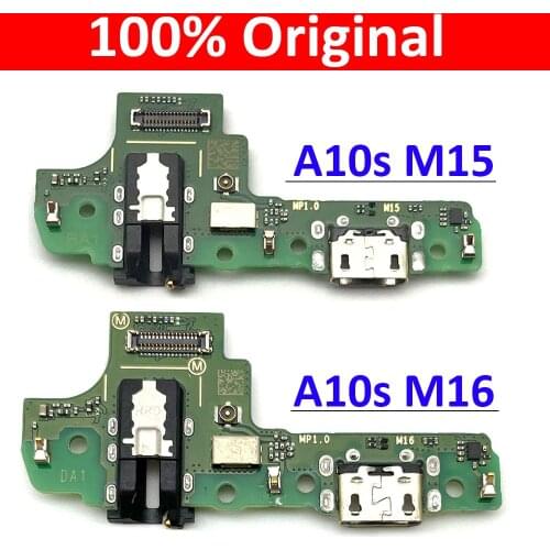 USB Charging Port Board Flex Cable Connector Parts For Samsung Galaxy A10S A107 A107F Microphone Module