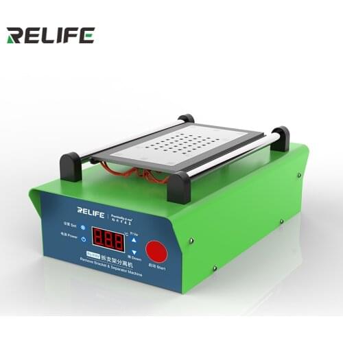 RELIFE Screen Separator Machine Vacuum Built-in Pump LCD Screen Separator Max8.5 inches Phone Disassemble Repair Tool RL-918V