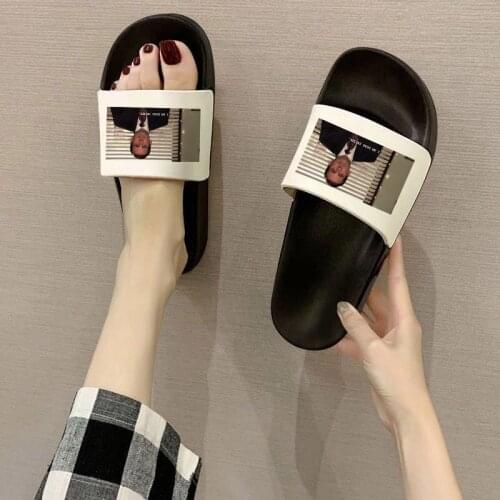 2021 women slippers I AM DEAD INSIDE Funny summer fashion house outdoor Beach slides Outdoor Indoor Home Non-slip flip flops