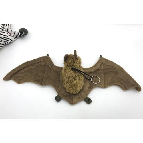 Cute Rare Bat Realistic Lifelike Wild Animal Soft Stuffed Plush Toy Doll Children Baby Birthday Gift