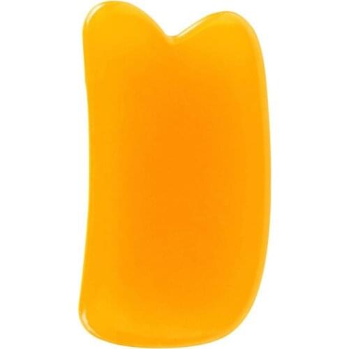 AntiPuffiness Double Chin Removal Beeswax Resin Scraper Board Facial Massage Device