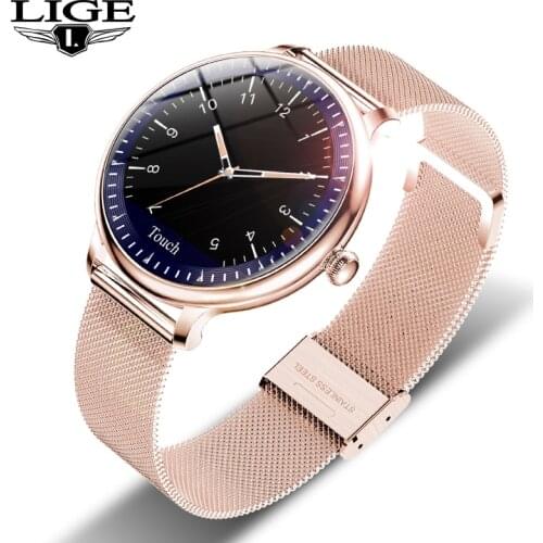 2020 New IP68 Waterproof Smart Watch Women Lovely Bracelet Heart Rate Monitor Sleep Monitoring Smartwatch Connect IOS Android