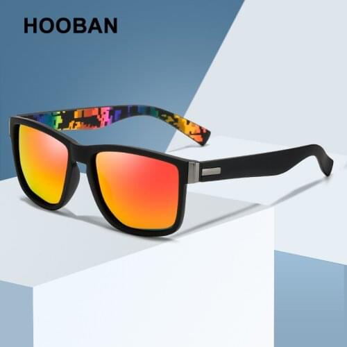 Vintage Hiking Polarized Sunglasses Men Classic Square Women Sun Glasses Fashion Summer Driving Eyeglasses Sports Shades UV400