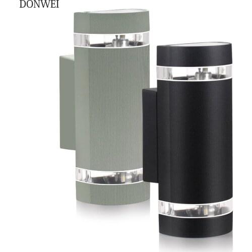 Modern minimalist LED Aluminum lamp Up and Down Led Wall Lamp Waterproof IP65 Outdoor Led Wall Lights Garden Porch Lights